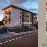 TRE LOCALI SECONDO PIANO CON DOPPI SERVIZI E TERRA