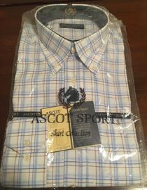 Camicia Ascot uomo maniche lunghe Tg. M
