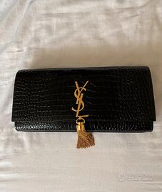 Pochette ysl clearance bianca