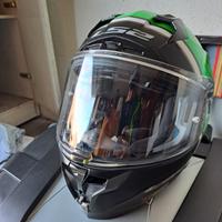 casco integrale Ls2 verde nero