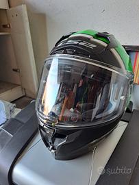 casco integrale Ls2 verde nero