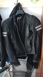 giacca moto donna