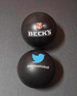 Due Palline Gadget Beck’s & Twitter: Rare, Morbide
