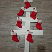 Albero natale in legno