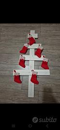 Albero natale in legno