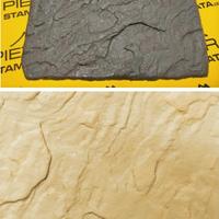 STAMPO intonaco stampato FINTA PIETRA roccia muro