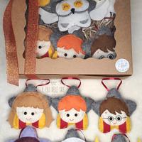 Box addobbi natalizi Harry Potter fatto a mano