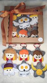 Box addobbi natalizi Harry Potter fatto a mano