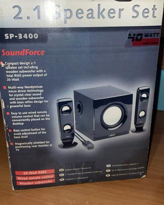 2.1 speaker set