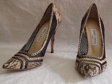 Scarpe da donna Jimmy Choo pelle di Pitone 39 Abbigliamento e