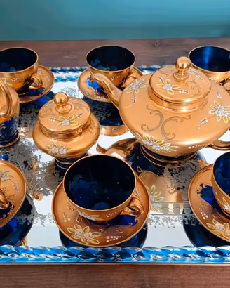 Servizio da caffè e tè Murano 1991