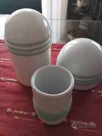 set da bagno in fine ceramica, mai utilizzato