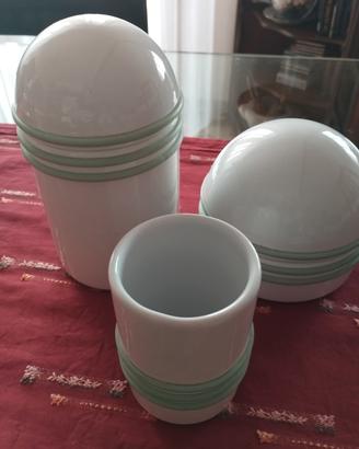 set da bagno in fine ceramica, mai utilizzato