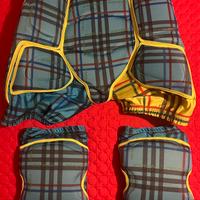 Pantaloncini paracoccige parafianchi e ginocchiere