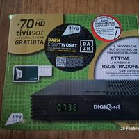 Decoder Satellitare Tivusat TI9 - senza card-