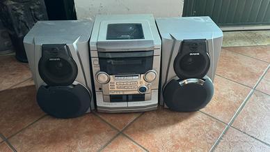 Stereo Hi-Fi Aiwa CX-NSZ505Z con lettore CD
