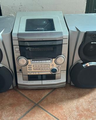 Stereo Hi-Fi Aiwa CX-NSZ505Z con lettore CD