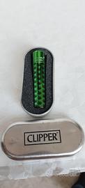 accendino Clipper in acciaio 