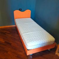 letto+materasso Memory sfoderabile 