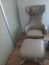 Poltrona Vitra Gran Repos e Ottoman