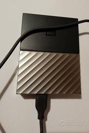 Hard disk esterno WD My Passport Ultra 2TB