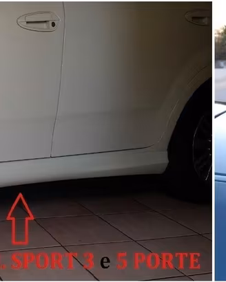 Minigonne + spoiler modello sport Grande Punto , P