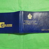 divisionale San Marino 1988 con 1000 argento 