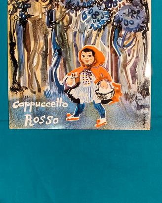 Vinile 33 g. fiaba "Cappuccetto Rosso anni 60