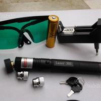 Laser verde prof.,puntatore e giochi di luci