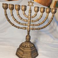 Menorah Chanukkiah 9 bracci  