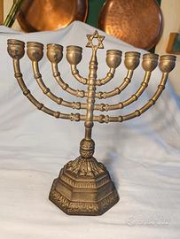 Menorah Chanukkiah 9 bracci  