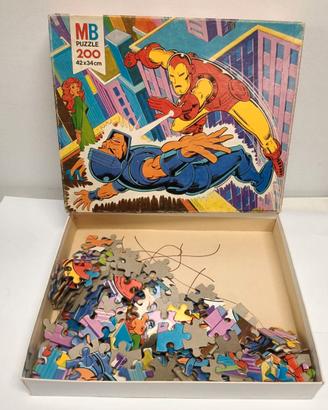 MB PUZZLE 200 Pz 42x34  IRON MAN Completo