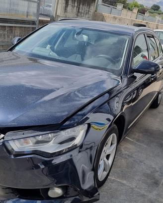 Audi A6 incidentata 