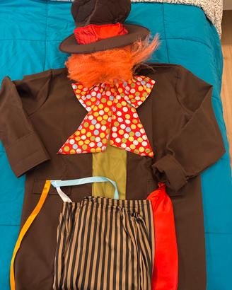 Vestito di carnevale uomo Cappellaio Matto