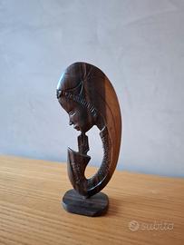 Icona in legno della Madonna in preghiera