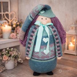 Gnoma grande fatta a mano - 40 cm