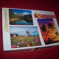 Clementoni 1X500 2X1000 Puzzle Cod 08102 Landscape