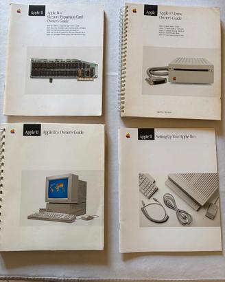 Manuali Apple IIGS per collezionisti