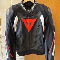 Dainese tuta moto due pezzi tg 48