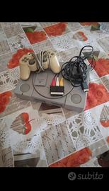 PlayStation 1 usata con giochi,memory e joystick
