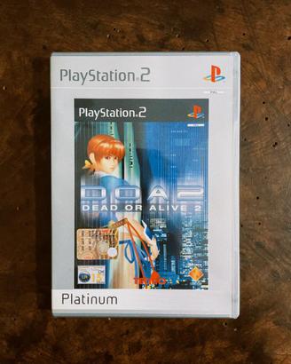 Dead or Alive 2 DOAE2 Platinum PS2