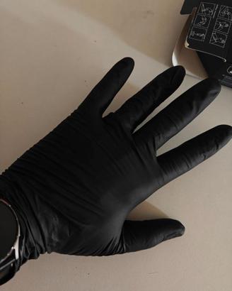 Confezione da 50 Guanti in Nitrile senza lattice