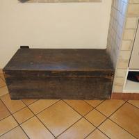 cassapanca antica da restaurare 