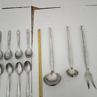 lotto utensili acciaio inox 