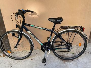 Bici Bianchi Spillo Rubino Passeggio Uomo Nera