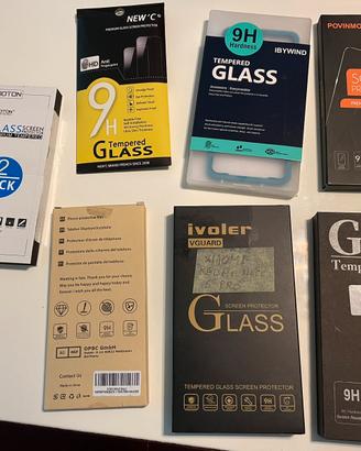 Vetro temperato vari smartphone