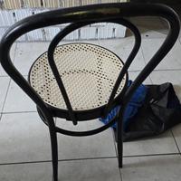 Sedie in ferro nero
