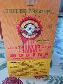 Biglietto concerto GUNS ROSES 