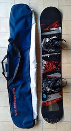 Snowboard K2 con attacchi Northwave e sacca