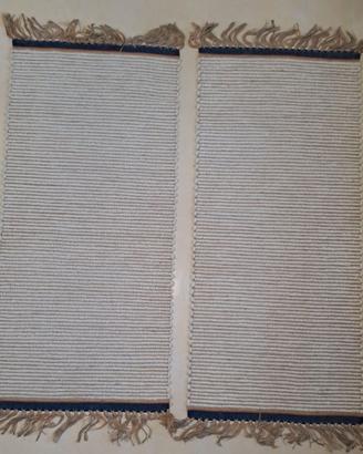 Tappeti 2 artigianali fatti a mano 150 x 70